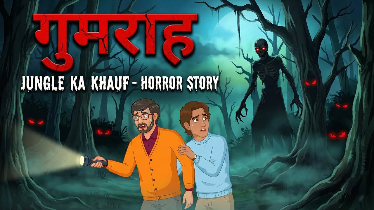 जंगल का छलावा | भ्रमजाल | Horror Story In Hindi | Horror Story | Animated Stories