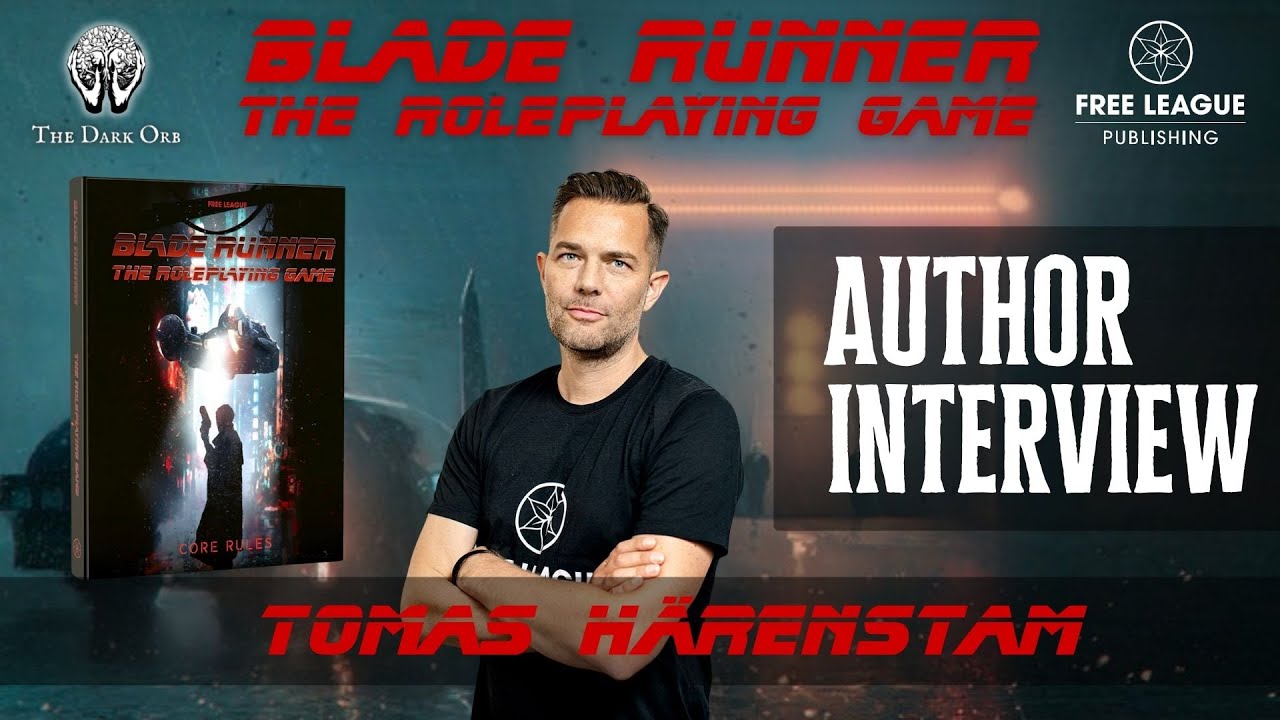 Blade Runner RPG Interview with Tomas Härenstam, Free League Publishing