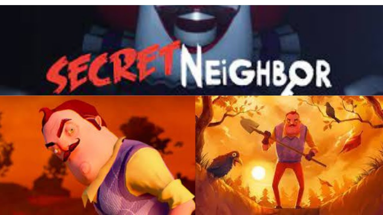 Secret Neighbor Gameplay 4K  || PS5||PS4||Xbox