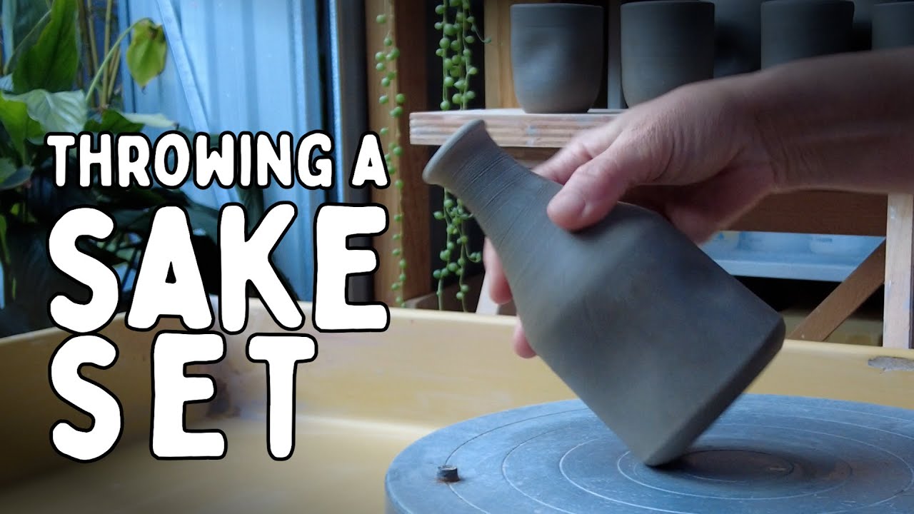 Making a Simple Sake Bottle with Cups