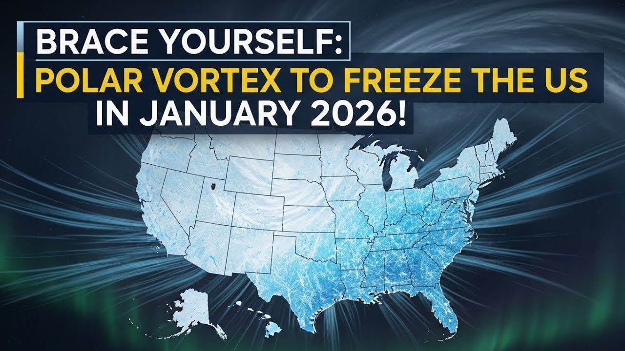Приготовьтесь: полярный вихрь заморозит США в январе 2026 года! #PolarVortex2026 #ArcticOutbreak