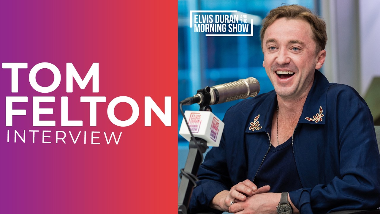 Tom Felton On Return To The Wizarding World In Harry Potter and the Cursed Child | Elvis Duran Show
