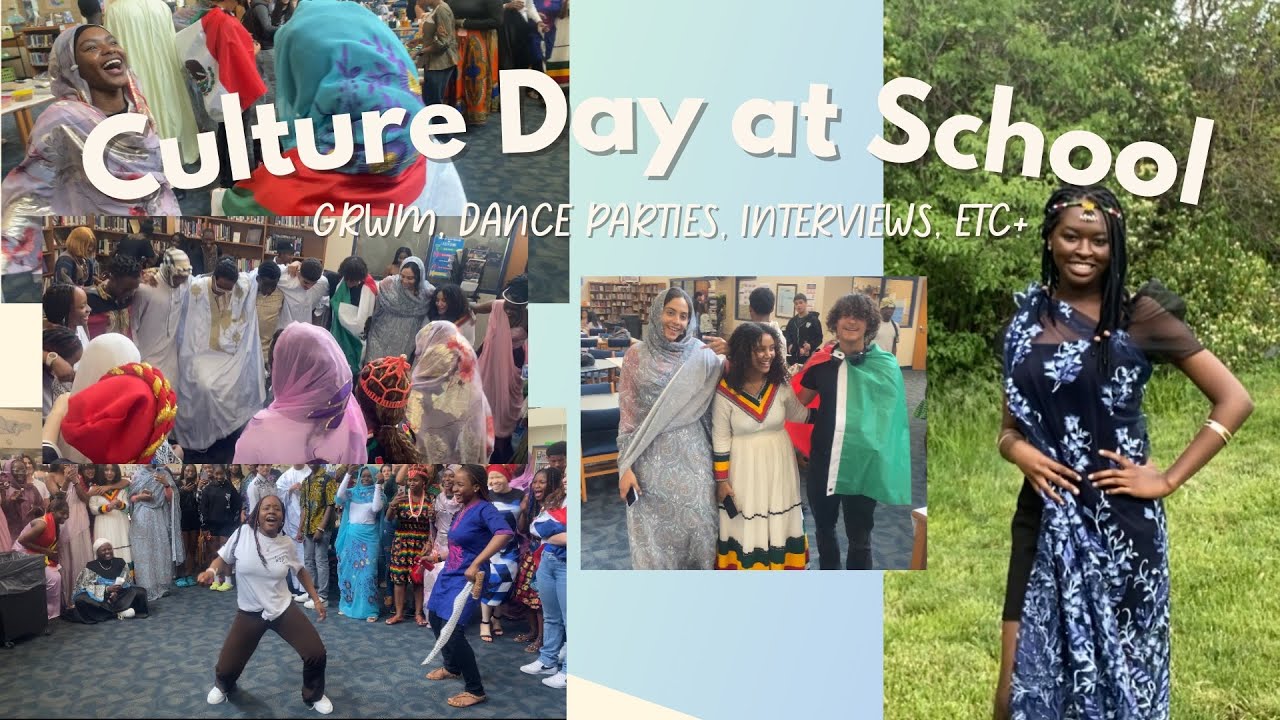 Come with me to Culture Day! 🇸🇸🇨🇩🇨🇺🇨🇦🇳🇪🇬🇼🇵🇰🇬🇭