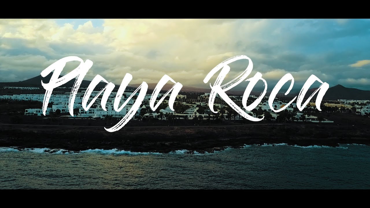 Playa Roca Lanzarote with the DJI Mavic Pro