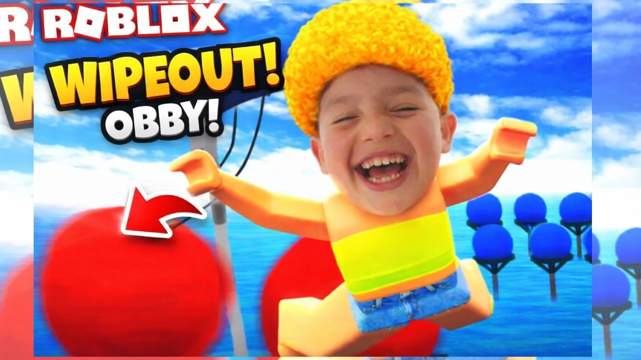 ¡Ya iba a ganar y me tumbó!” 😭 | Wipeout Obby Roblox.