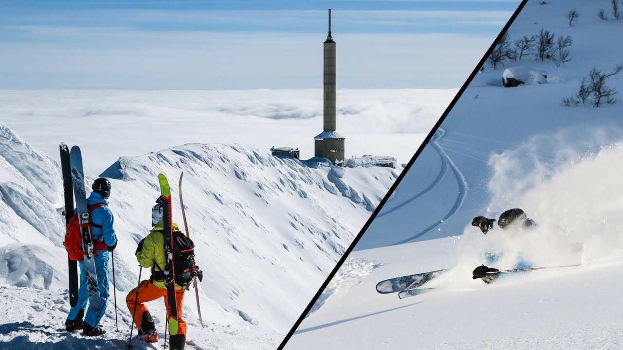 Gaustatoppen Norway - Couloirs & cruising
