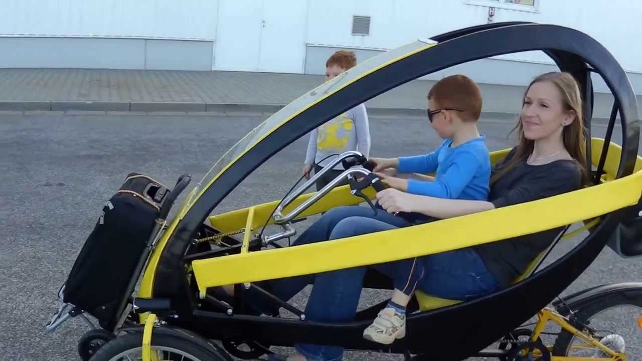 recumbent urban tricycle