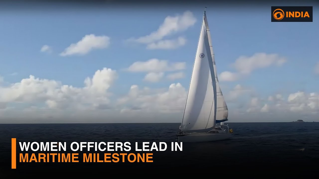 Women officers lead in maritime milestone