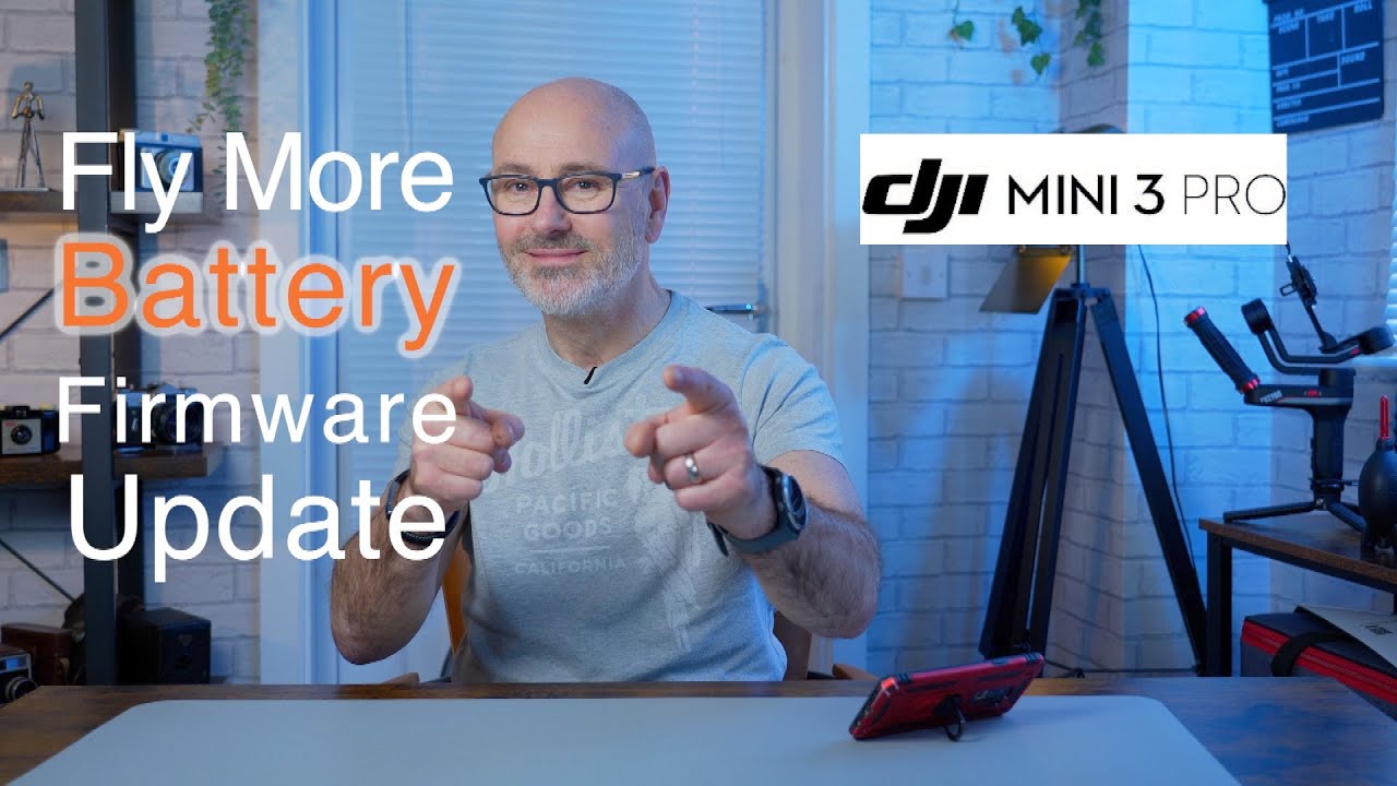 Дрон DJI mini 3 Pro — обновление прошивки аккумулятора для комплекта Fly More