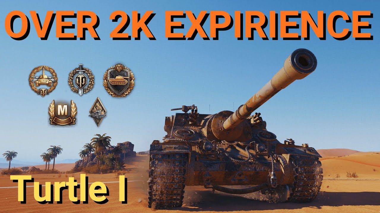 Turtle I: Destroying everything in it's path | WoT Replay