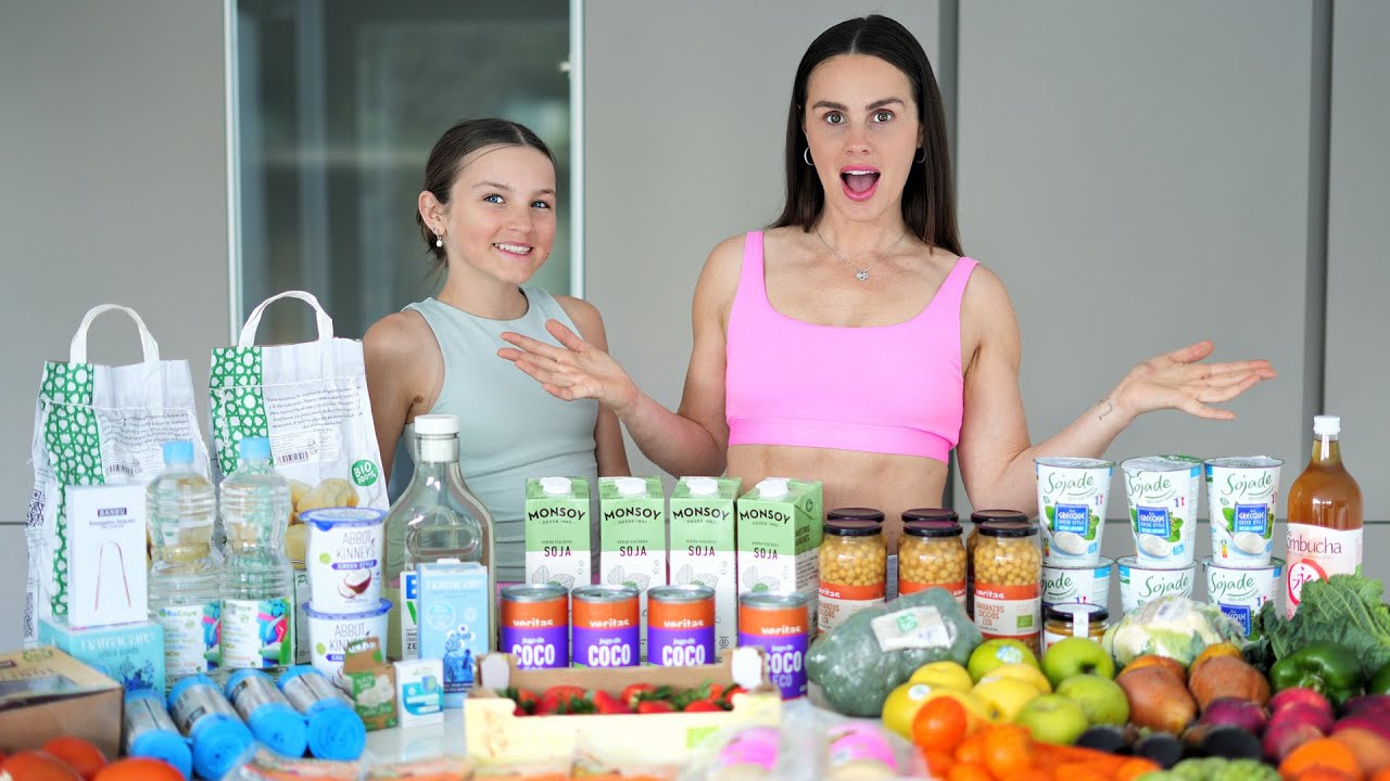 Здоровый семейный продуктовый магазин на неделю