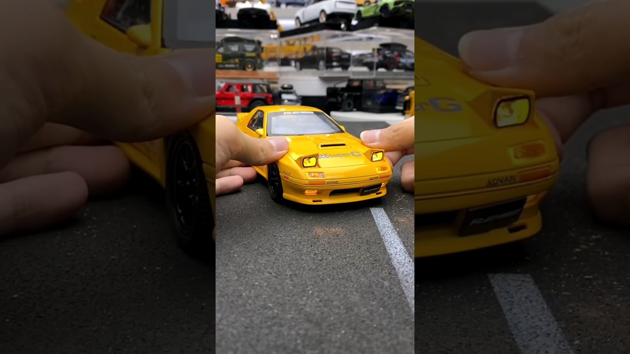 Miniature Mazda RX7 1:24 scale diecast model car #diecast #cars #modelcars