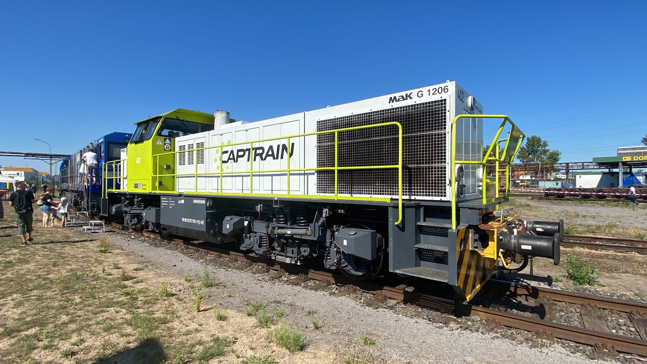 Tag der offenen Tür bei der Dortmunder Eisenbahn.  (CAPTRAIN)