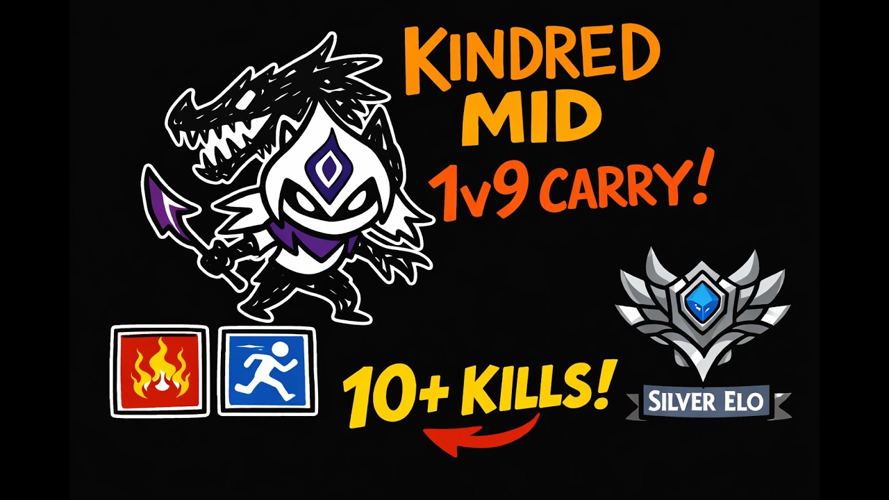 They Didn&rsquo;t Expect KINDRED MID in Silver Elo&hellip;