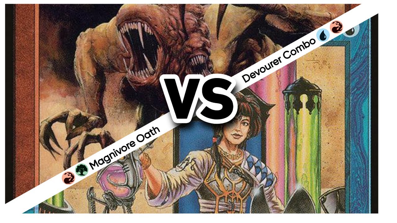 MTG Premodern (SWE) Magnivore Oath vs Devourer Combo [Gameplay]