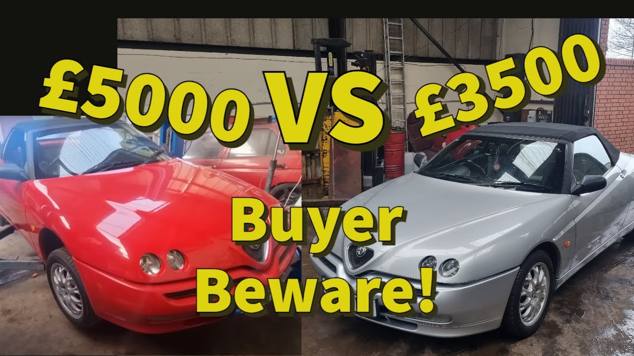 Какой из них в лучшем состоянии? Alfa Romeo Spider
