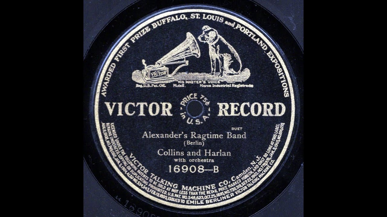 Alexander's Ragtime Band/Gesundheit!--Collins and Harlan, Arthur Pryor's Band (1911, 1907)