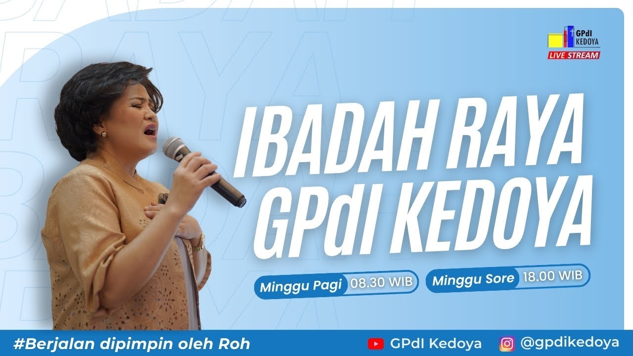 Ibadah Raya GPdI Kedoya - Minggu Sore 8 Februari 2026