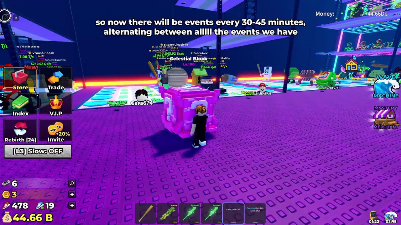 Escape tsunami for brainrots ADMIN ABUSE!?