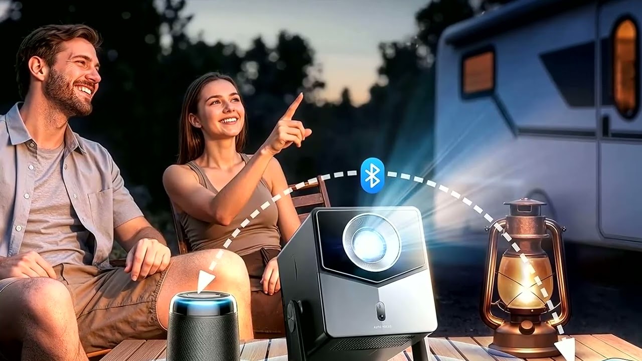 VIDAA 4K Smart Projector Review - Short Throw & Native Netflix Test