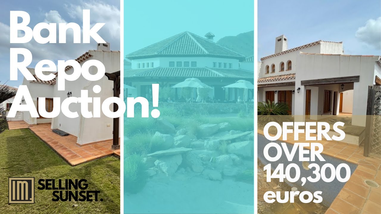 Selling Sunset Spain - El Valle Golf - Bank Repo - offers over 140,300euros!