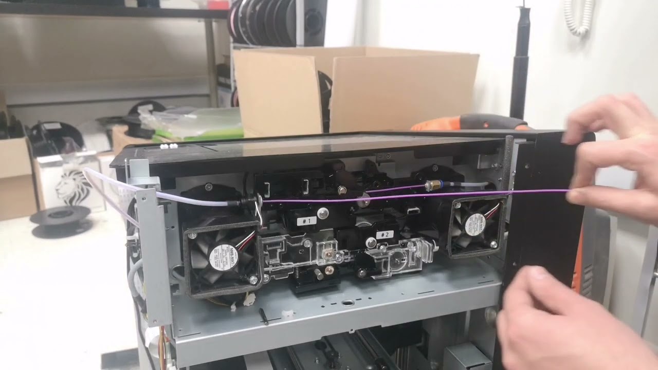 LION 2X -vLimpiar conductos de filamento