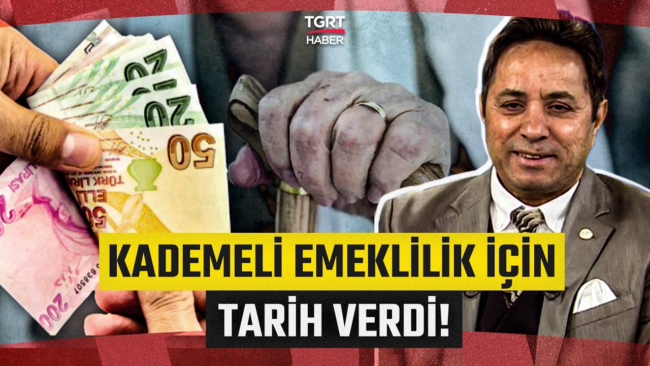 Kademeli Emeklilik Bekleyenler Dikkat! İsa Karakaş Canlı Yayında Tarih Verdi - TGRT Haber