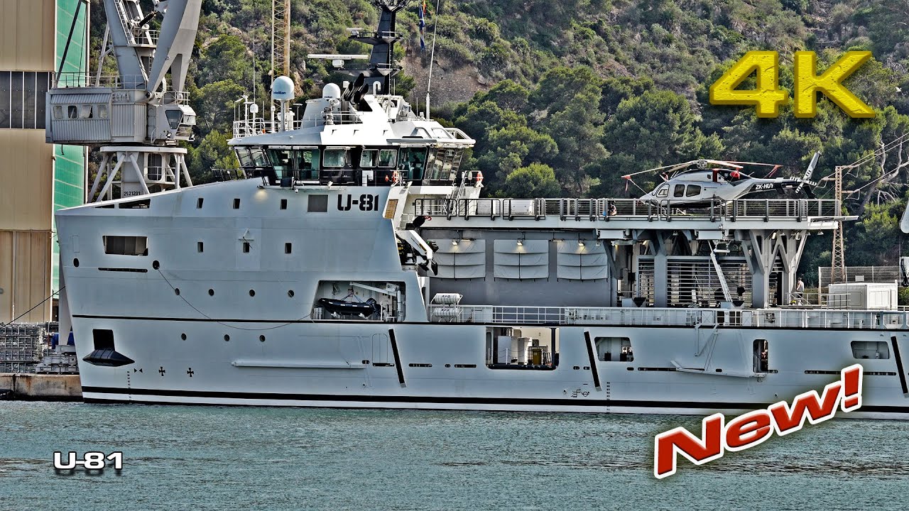 New U-81 Superyacht Helicopter onboard!