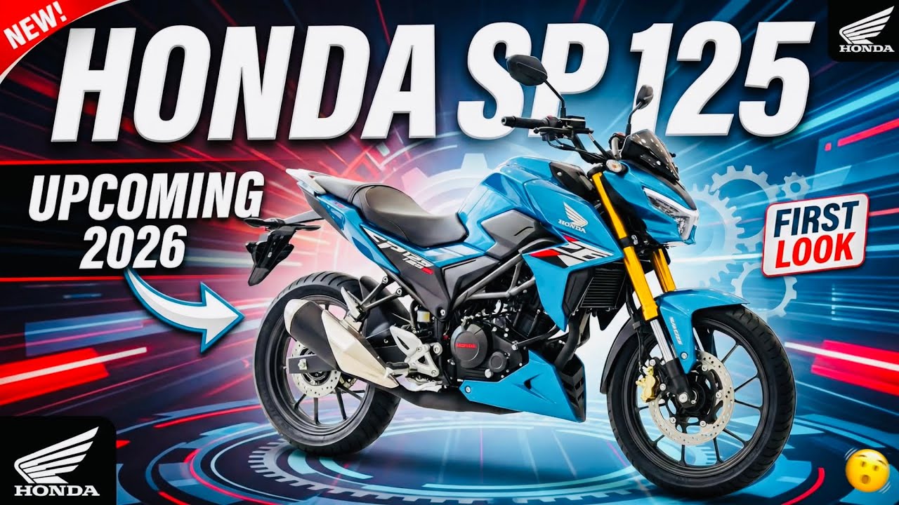 2026 Honda SP 125 Upcoming Model - LEAKED Features & Price!