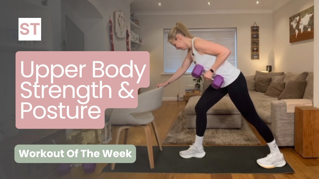 13 Minute Upper Body Back & Chest Workout for Women Over 40 - Workout of the Week