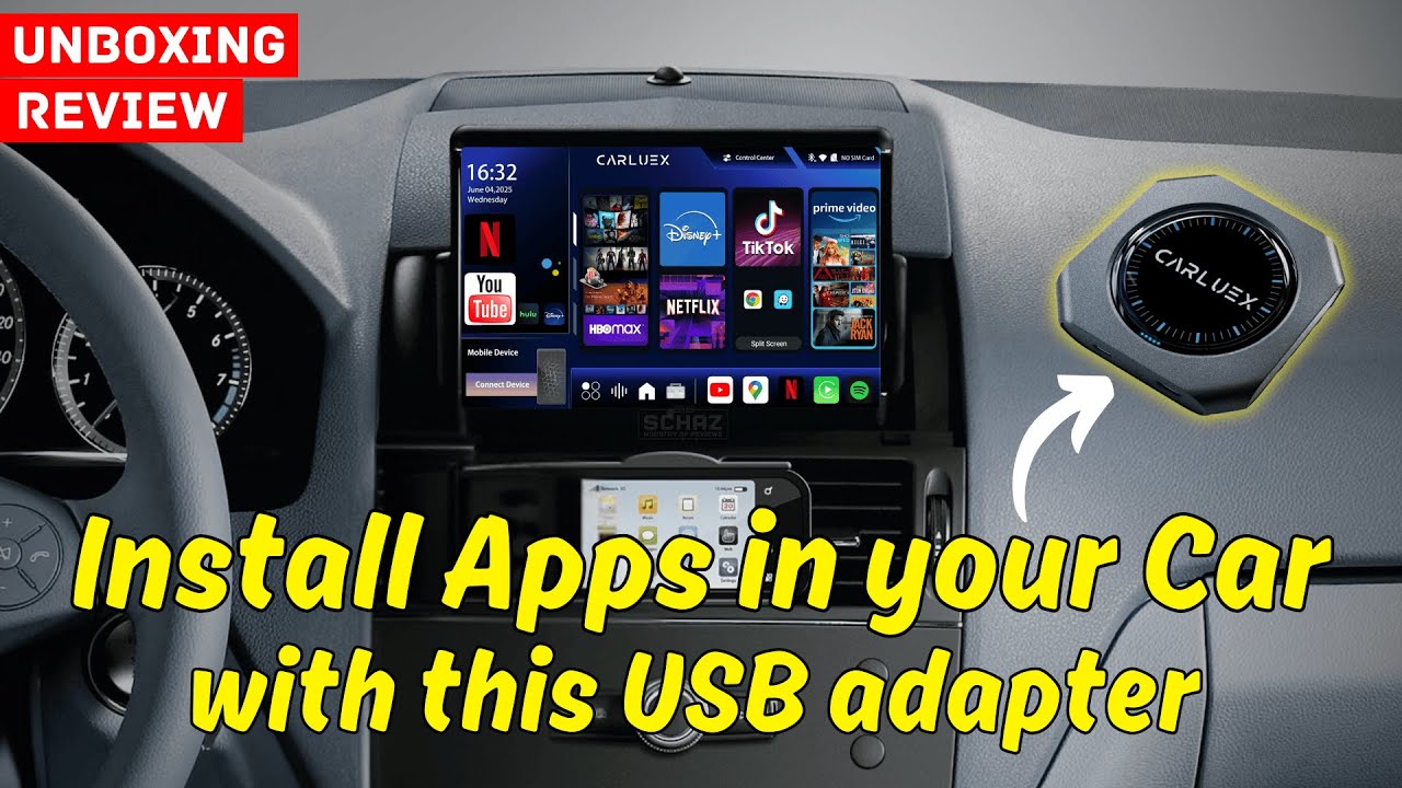 Your Car Screen can be a Smart TV  |  Carluex Pro+ 2.0 Car Media USB Adapter  | UNBOXING REVIEW