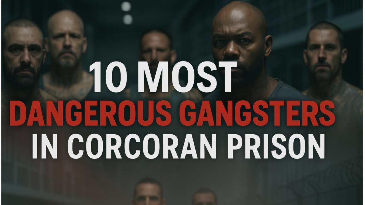 10 Most Dangerous Gangsters in California’s Corcoran: Prison Inside Corcoran Prison