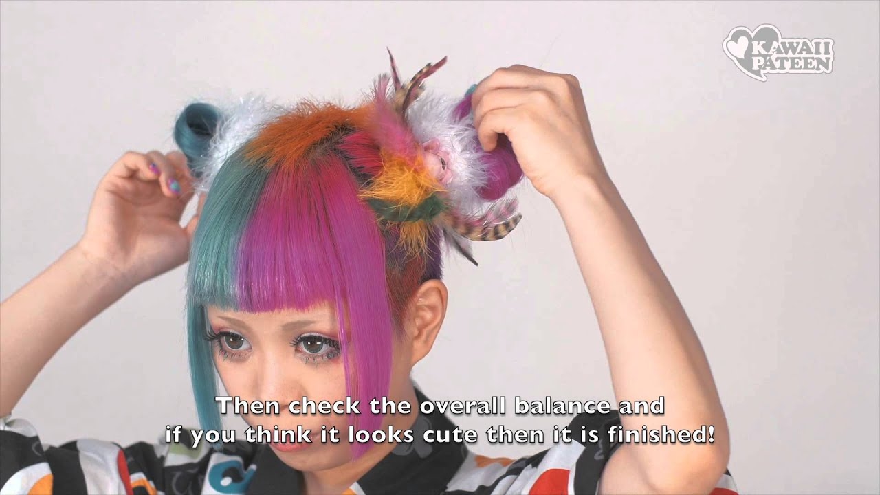 Hairstyle Tutorial | Big eyes KIMONO MAKEUP SERIES by model Kurebayashi | 紅林大空浴衣和風メイク「ヘアアレンジ編」