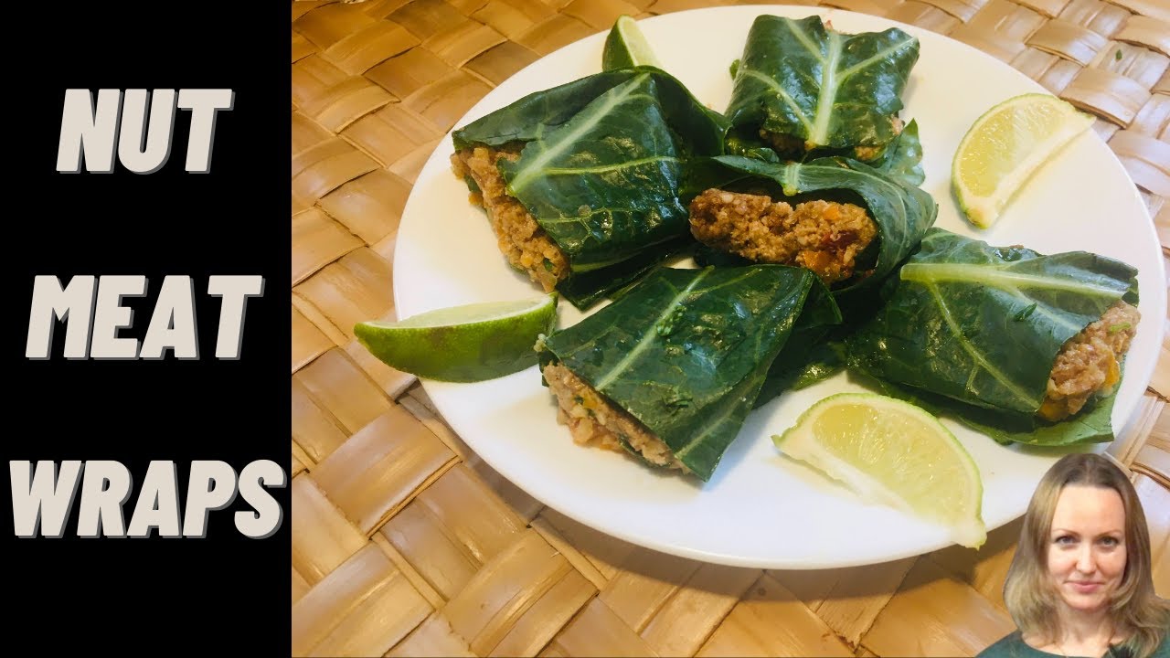 Nut Meat WRAPS | Raw Vegan, Whole-Food Plant-Based | Vegan