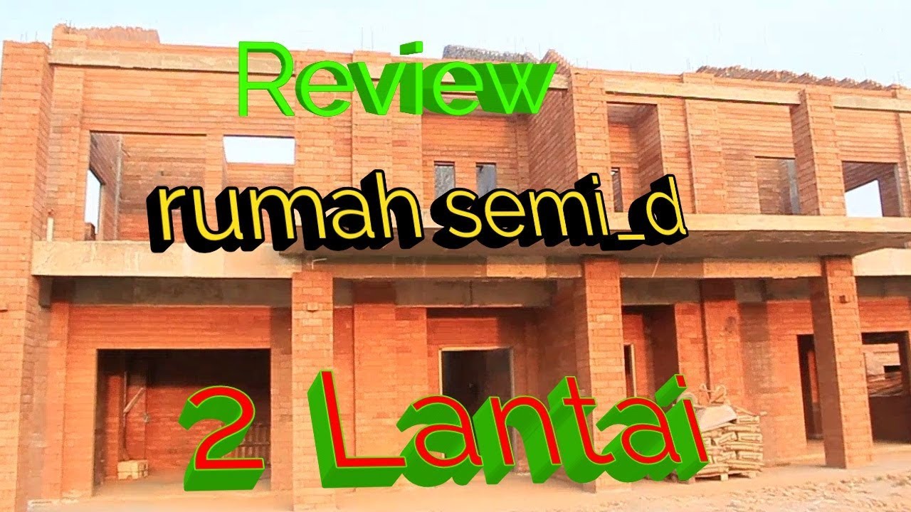 Review rumah semi_d  #INTERLOCKING #BRICK
