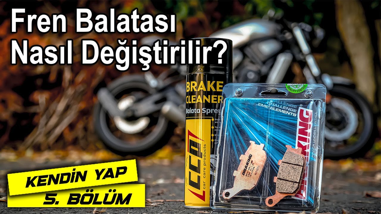 Motosiklet Fren Balatası Değişimi - Motosiklet Fren Balatası Bittiği Nasıl Anlaşılır?
