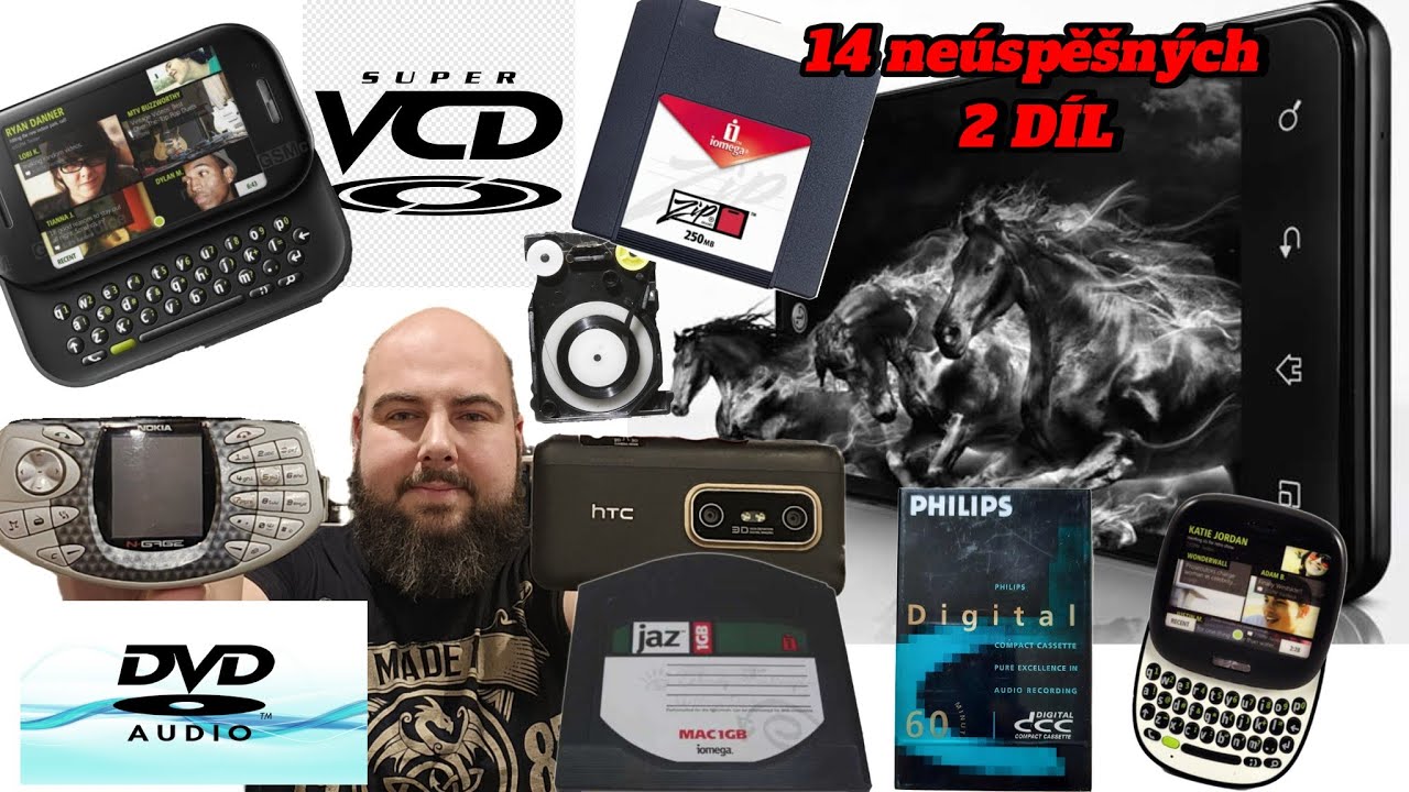 14 neúspěšných produktů,  technologií a formatů z let 1980 - 2020 2 DÍL