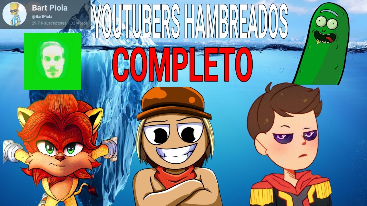 EL ICEBERG SOBRE LOS YOUTUBERS CON RUGIDOS DE TRIPAS (Completo)