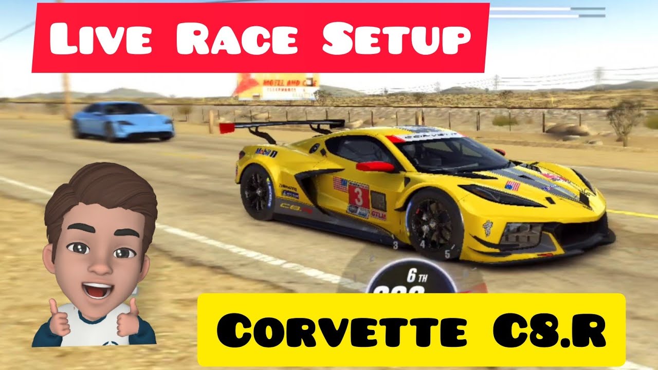 CSR 2 | Chevrolet Corvette C8.R | Live Race Setup