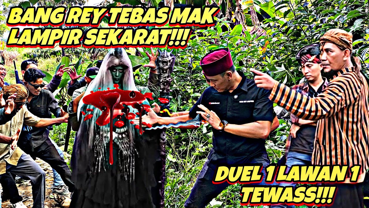 TERBARU BANG REY LAMPUNG DUEL LAWAN MAK LAMPIR SAMPAI TEWAS TERSUNGKUR