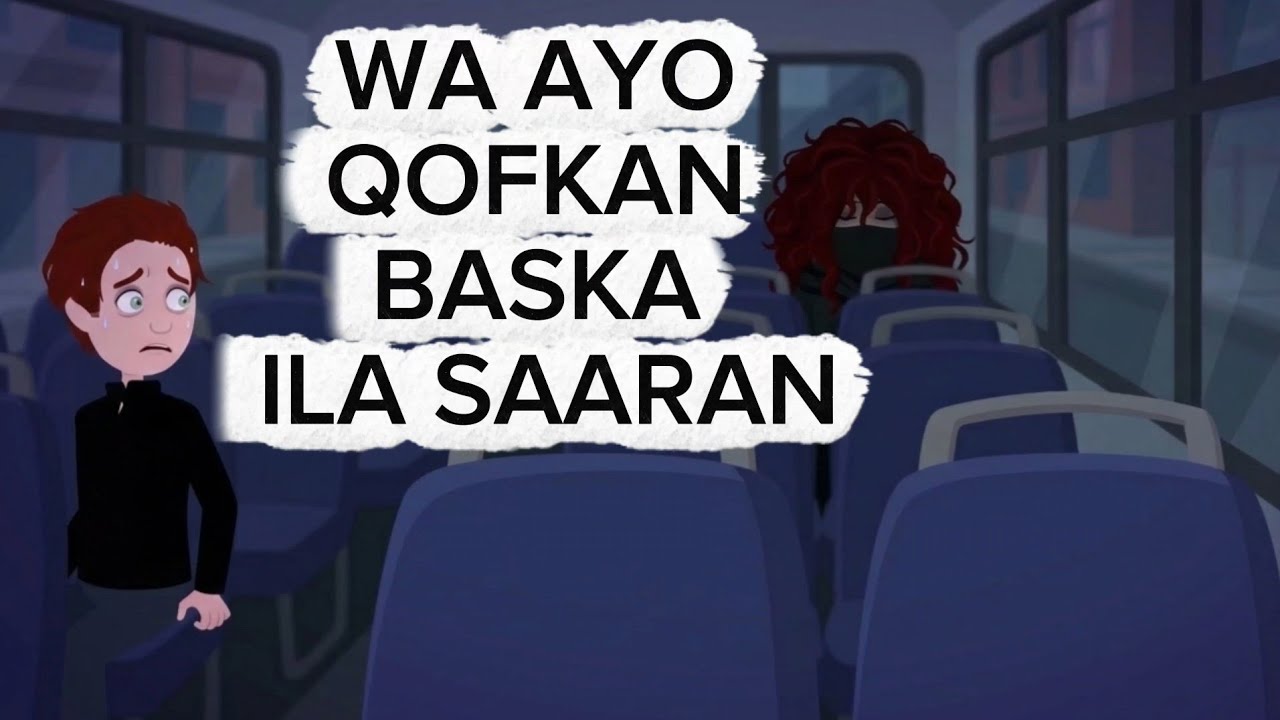 DADKI BASKA SAARNA OO DHAN WAY KA DAGAN ANI KALIYA AYAA KU HARAY BASKA😰🚌|@SomaliKartoonofficial 