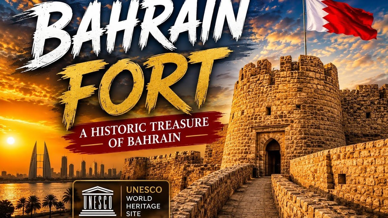 Bahrain travel vlog 8🇧🇭: Bahrain fort (Qal'at al-Bahrain) UNESCO heritage site.