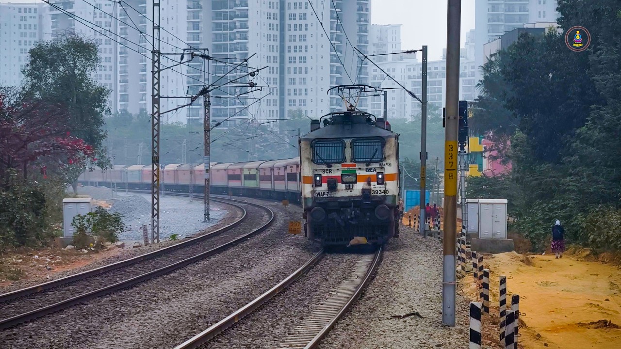 ताकत और शांति साथ-साथ – SMVT Howrah Express
