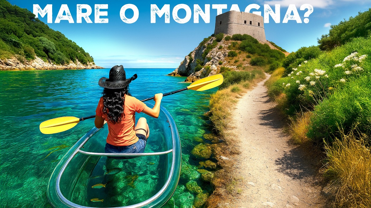 Dove LA MONTAGNA incontra il MARE 😉 Kayak trasparente e trek alla Fortezza del Volterraio
