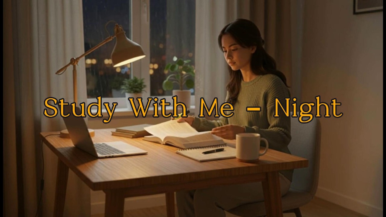 Late Night Study 📚 Lo-fi Music for Focus & Concentration