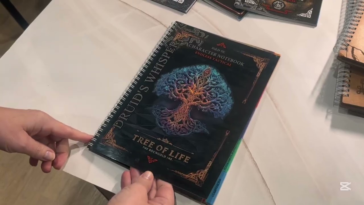 Reusable D&D Tactical Notebook (A4 & A5) | Never Waste Paper Again