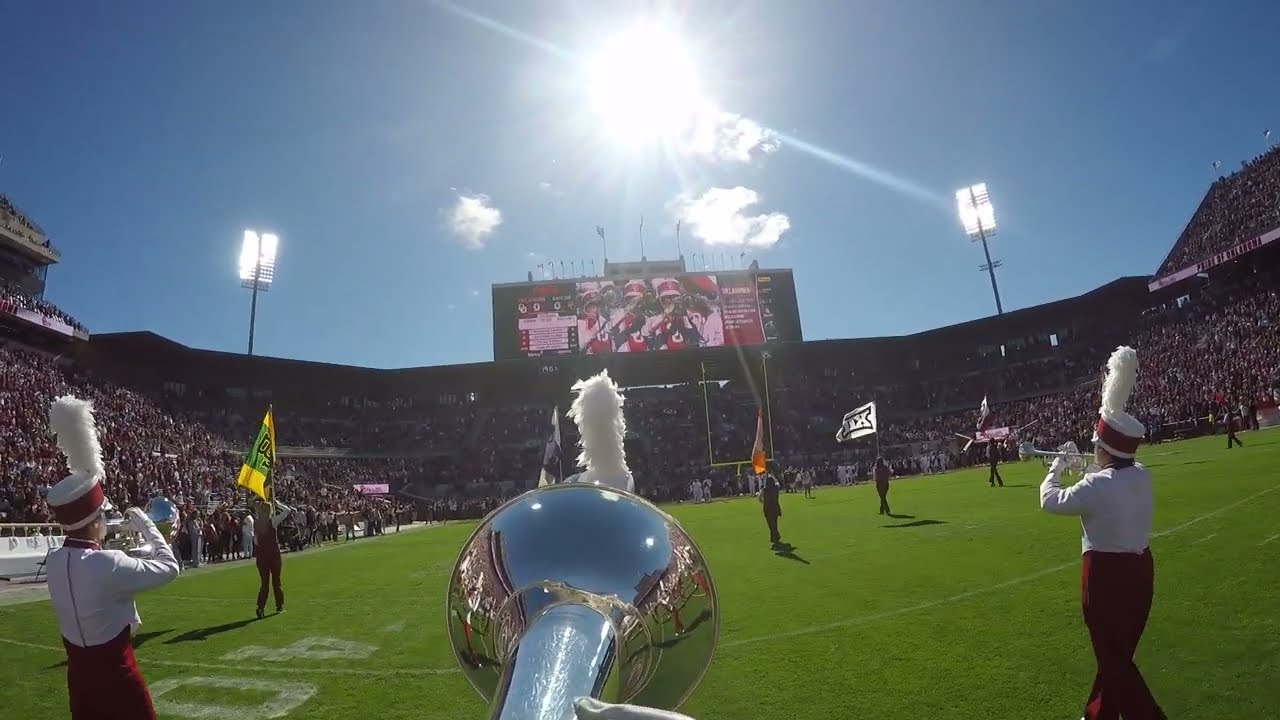 Pride of Oklahoma Pregame Baritone Cam