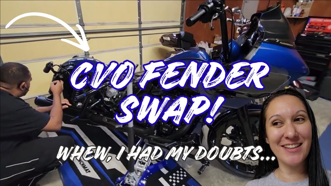 CVO Fender Upgrade on a Road Glide | Before & After!!