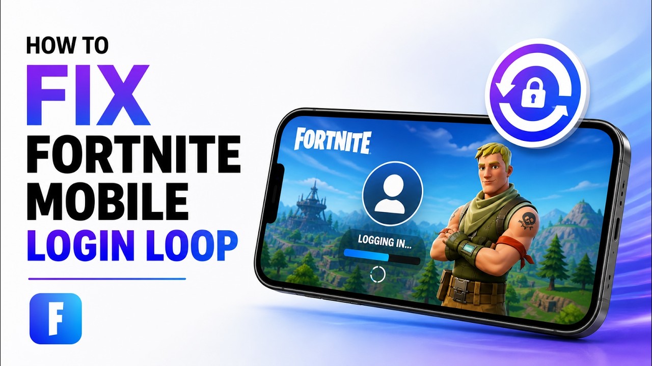 Как исправить цикличную ошибку входа в Fortnite Mobile | Пошаговое руководство