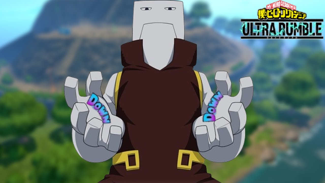 They Turned Cementoss Into A SURVIVAL GOD | My Hero Ultra Rumble